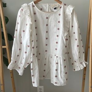 Beautiful cotton embroidered blouse